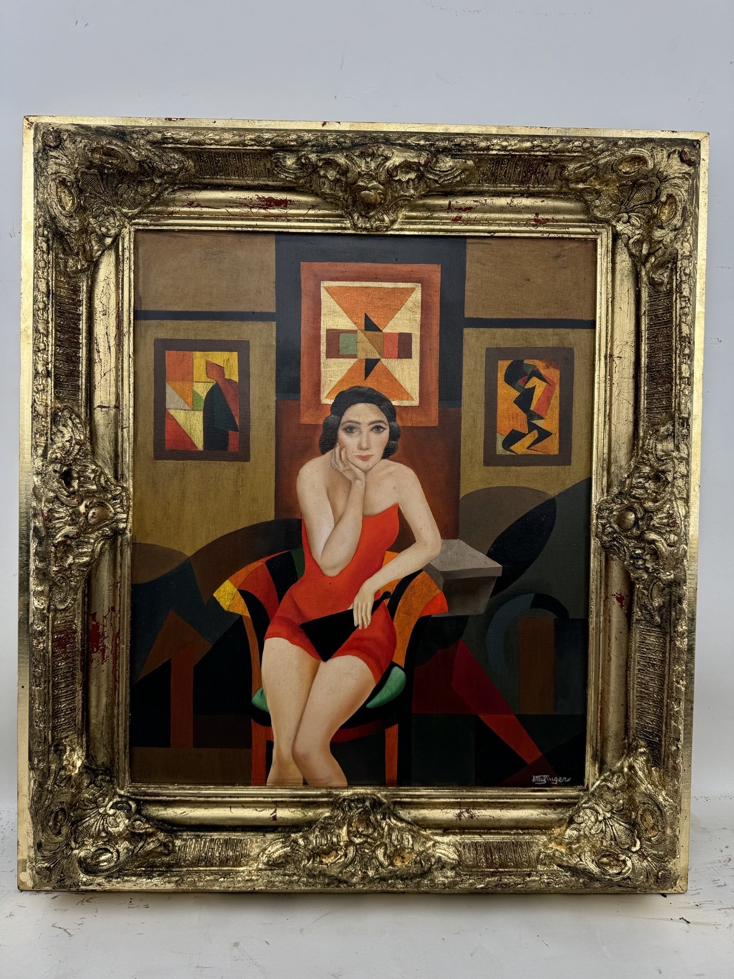 Antique oil by Jean Metzinger