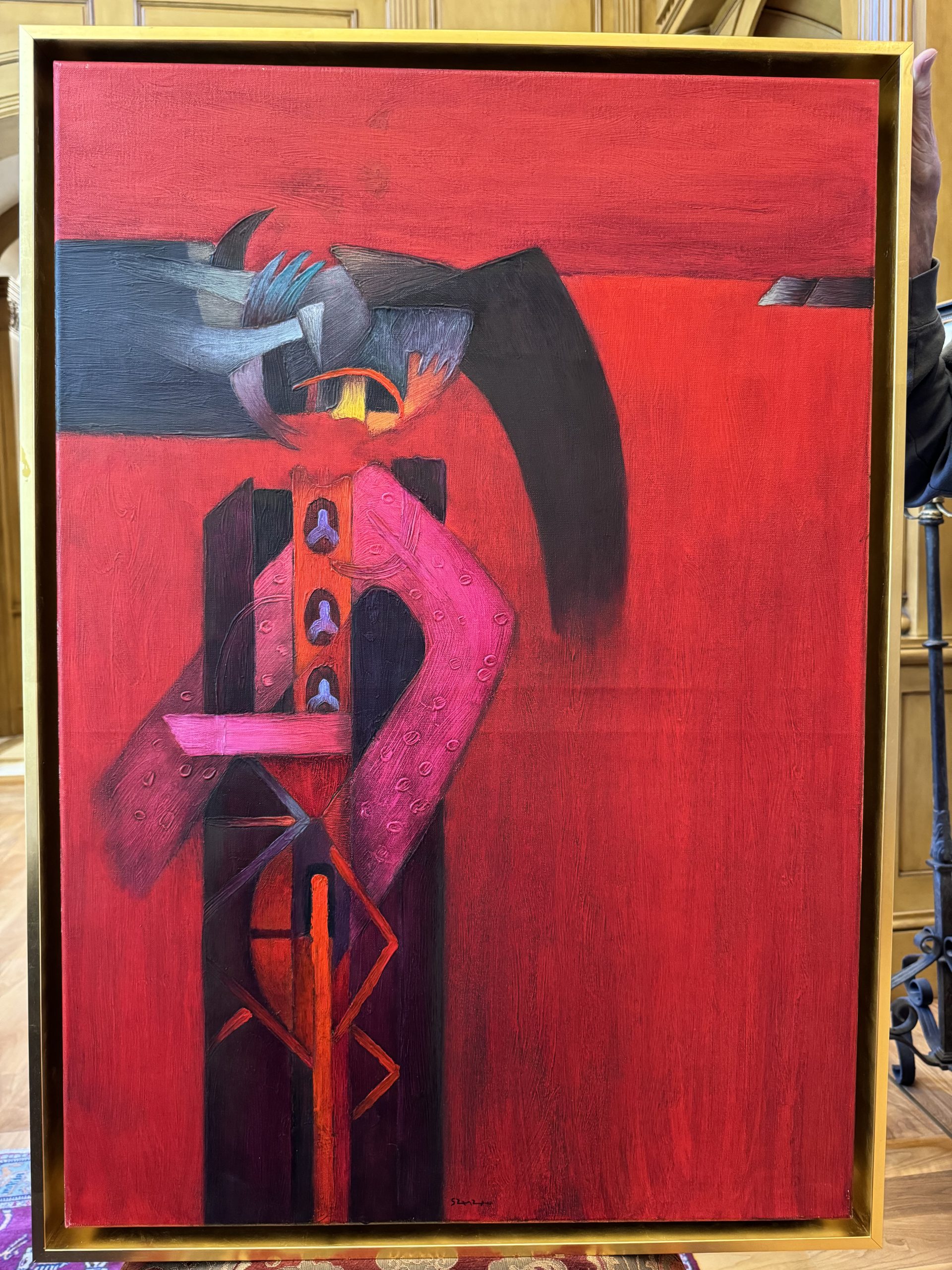 Colorful de Szyszlo  (2 paintings)