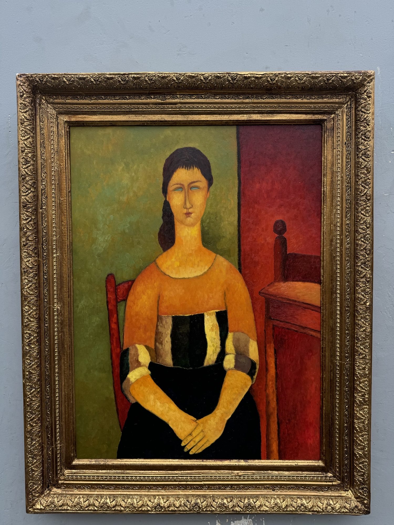 A Superb “Jeanne Hebuterne” by Amedeo Modigliani