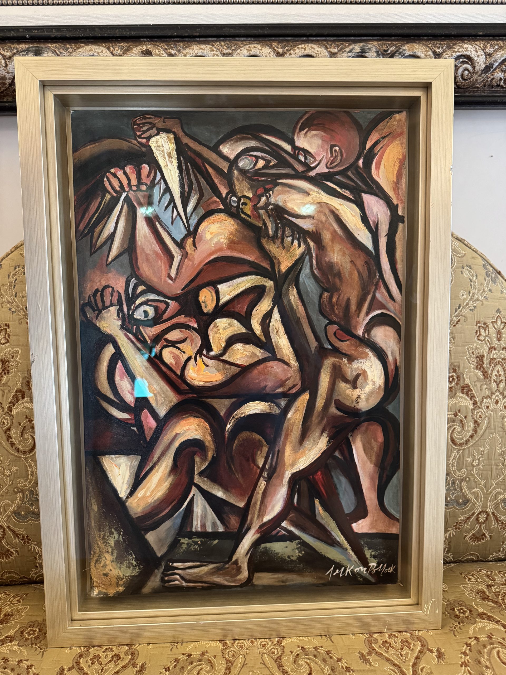 Exquisite early Jackson Pollock