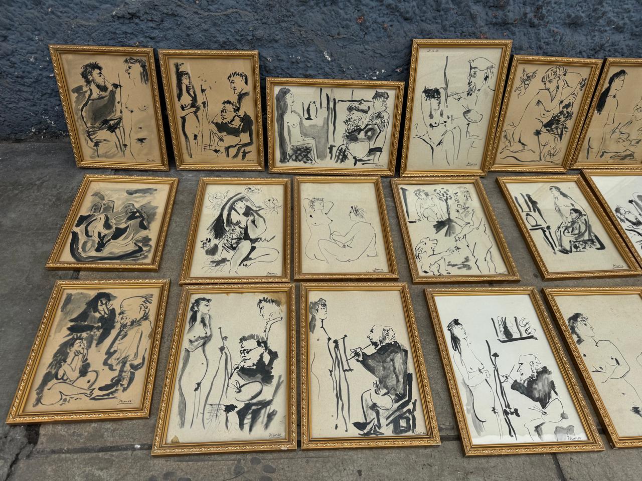 19 Picasso Sketches From a Museum Exhibition