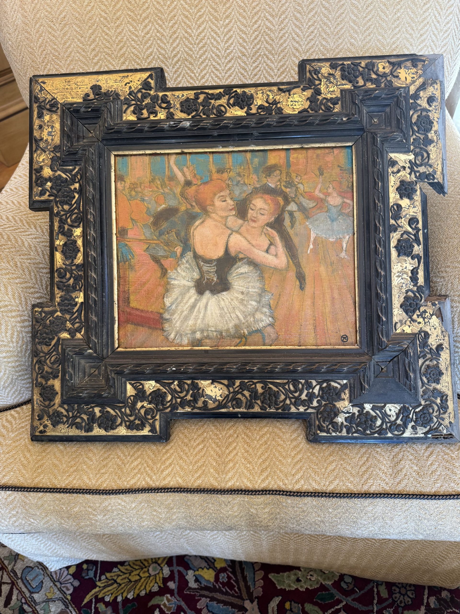 Superb Investor Special Toulouse-Lautrec Oil