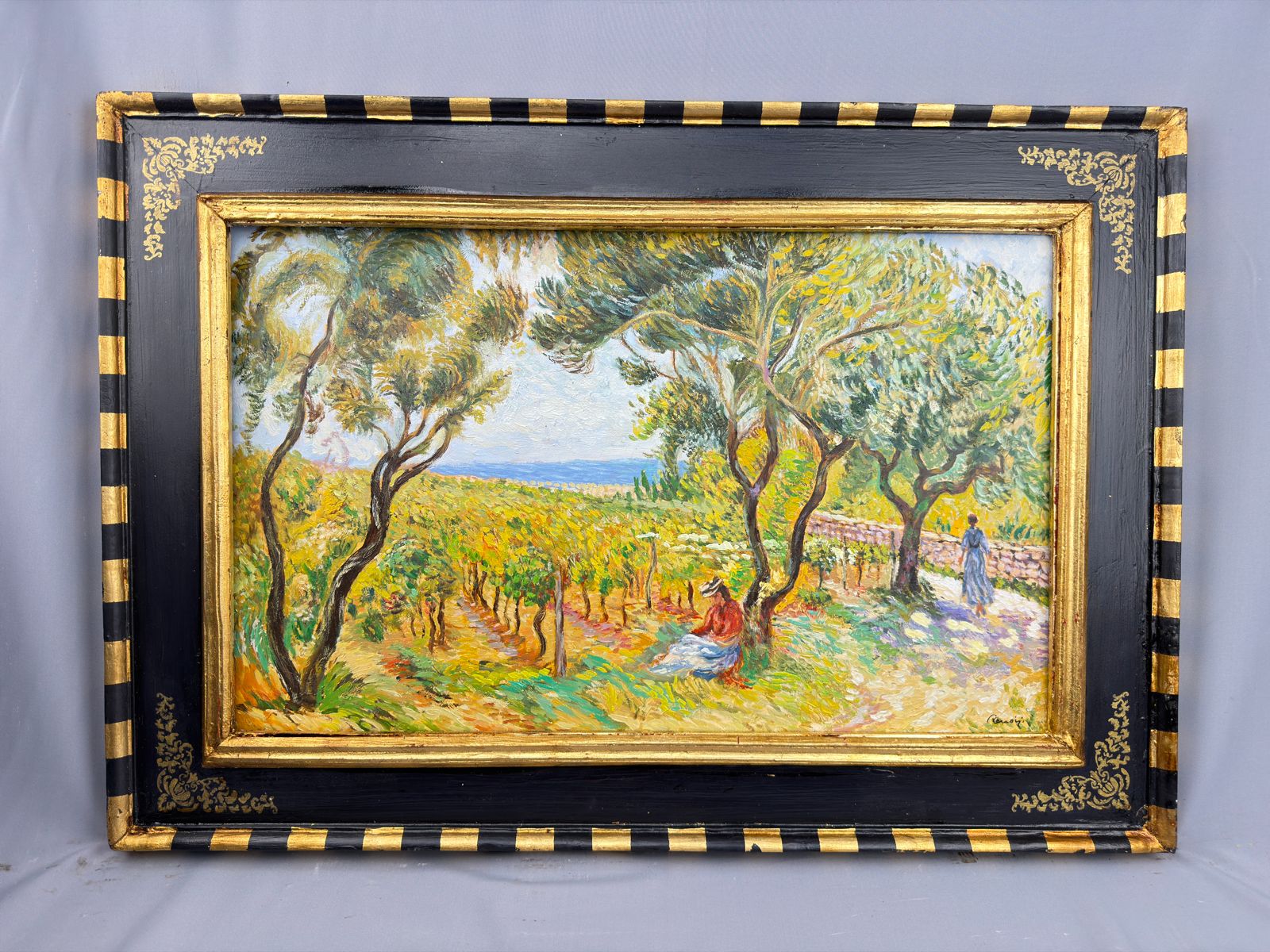 Antique Oil on Canvas Pierre-Auguste Renoir not copy unique
